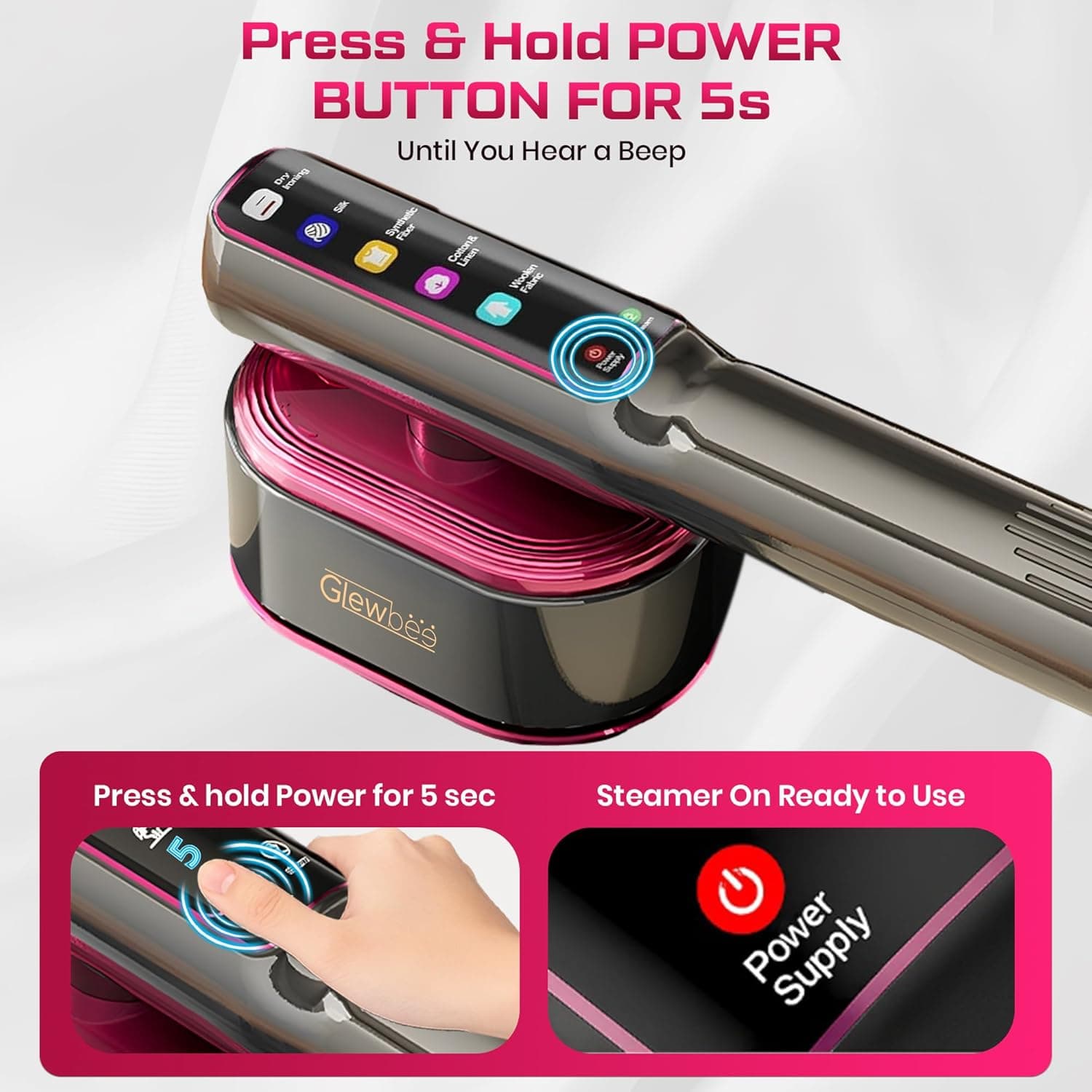 Glewbee Steamer in use